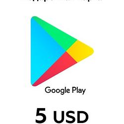 GOOGLE PLAY $5 🎮 ❄️НОВОГОДНИЕ СКИДКИ 30%⛄ — КОД ДЛЯ ИГР 