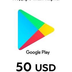 GOOGLE PLAY $50 🎮 ❄️НОВОГОДНИЕ СКИДКИ 30%⛄ — КОД ДЛЯ ИГР